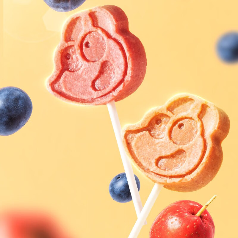 小鹿蓝蓝_山楂果然棒蓝莓味宝宝零食山楂果脯蜜饯鲜果制作都是多大的孩子吃？