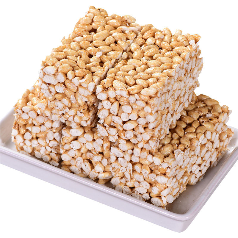 寒宁红糖米花糖散装老式米花酥手工炒大米酥传统手工冻米糖烤糖零