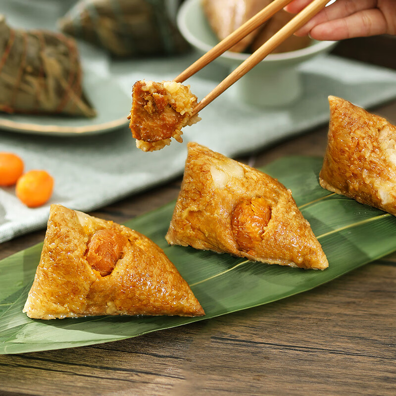 张阿庆粽子正宗嘉兴肉粽鲜肉大粽子板栗肉粽甜粽子蜜枣豆沙白米粽