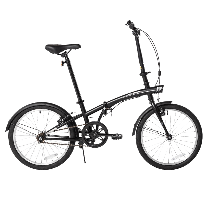 DECATHLON 迪卡侬 TILT 100 折叠自行车 8480236 黑色