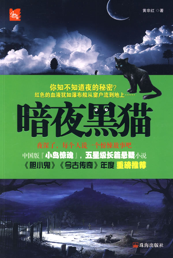 暗夜黑猫 黄非红 【正版书籍】