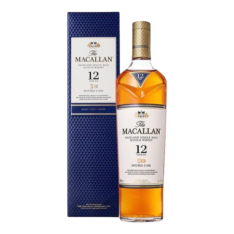 ���ף�MACALLAN��Macallan ���׵�һ��ѿ�ո�����ʿ��˹����ѩ��Ͱ ��������� ����12������˫Ͱ700mL