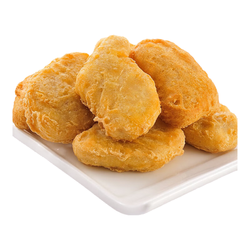 圣农 鸡块原味2斤 黄金鸡块 油炸鸡块 裹粉炸鸡块 半成品冷冻食材