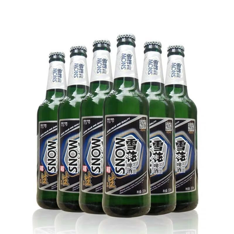 雪花（SNOW）沈阳东北高度烈性闷倒驴老雪花啤酒玻璃瓶500ml*12瓶11.5度 * 500mL 12瓶