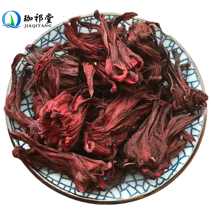珈祁堂 玫瑰茄 泡水 新货别名洛神花 中药材酸梅汤原材料 玫瑰茄100克