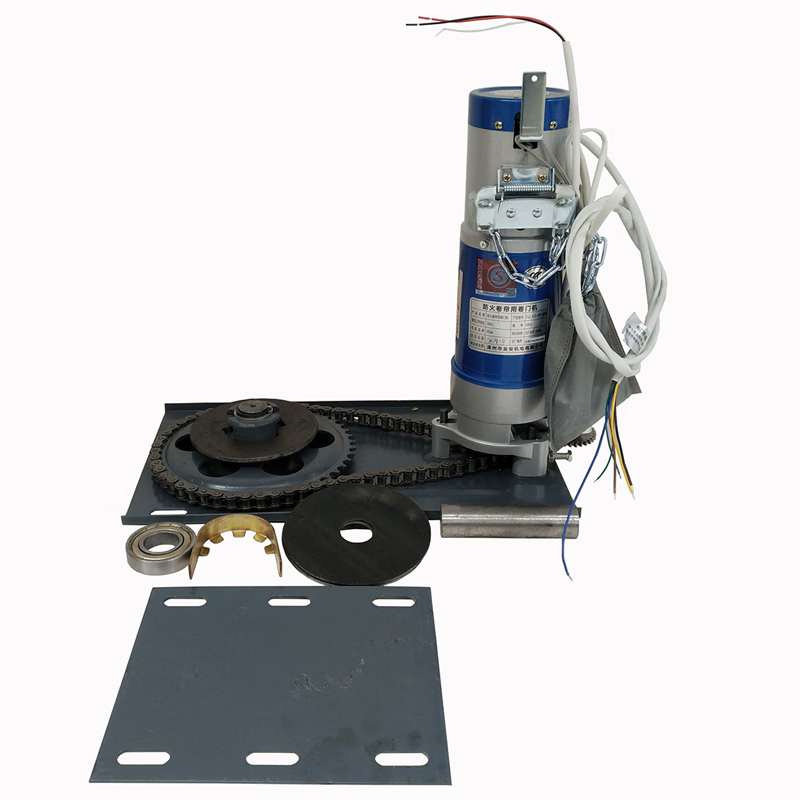 沪工定制 电动防火门电机 祥光600kg防火卷帘门卷门机FJJ412-3P-(600) 600kg防火主机