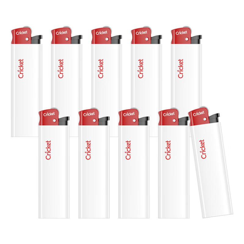 ���ڲ��������죨CRICKET��һ���Դ�����Ʒ���ɰ�ֽ��ڷ������ֻ�ʯ�����涨�ƶ���ӡ�� ����Ʒ�����׺�ͷ 10֧