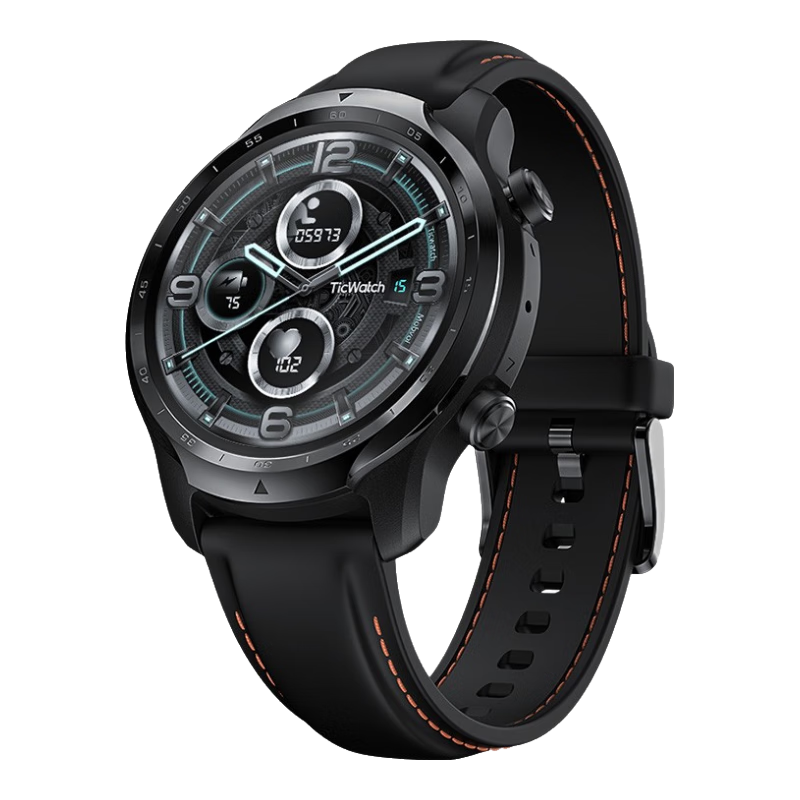 出门问问Ticwatch  Pro X/Pro3 智能手表4G版 通话多功能消息提醒游泳防水心率检测 99新全套带包装Ticwatch Pro3星际黑 4G版