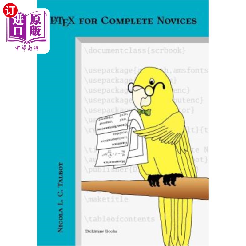 海外直订latex for complete novices 完全新手乳胶