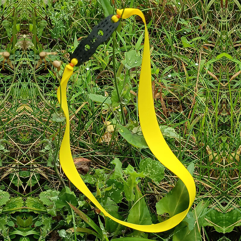 黄扁皮防冻耐用大威力极速超大拉无架弹弓皮筋组户外 单边240长0.