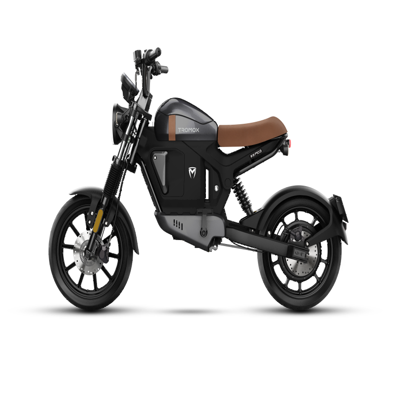 摩兽电动自行车 M03合金版 48V24Ah锂电池 免驾照可上牌智能跨骑电动车 星舰灰