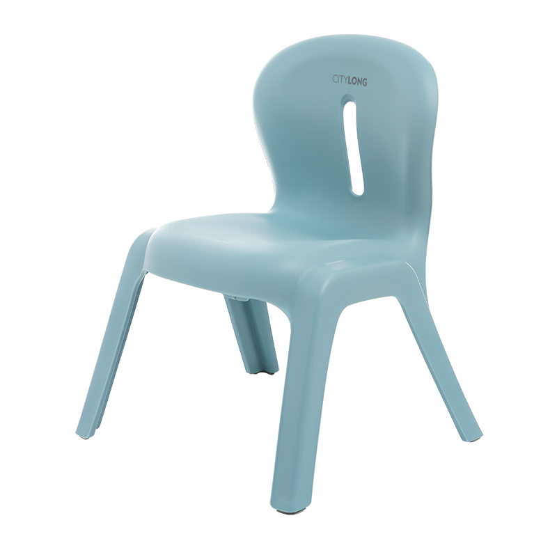 禧天龙(Citylong)塑料凳子家用休闲椅子加厚防滑凳板凳方凳换鞋凳D-2125石青