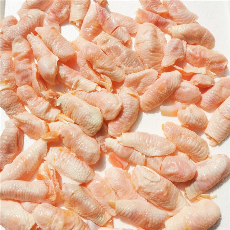 果亦橙 鸡脚筋冷冻鸡脚筋鸡软骨鸡脆骨鸡脆筋皮食品食用去骨带冰 4斤