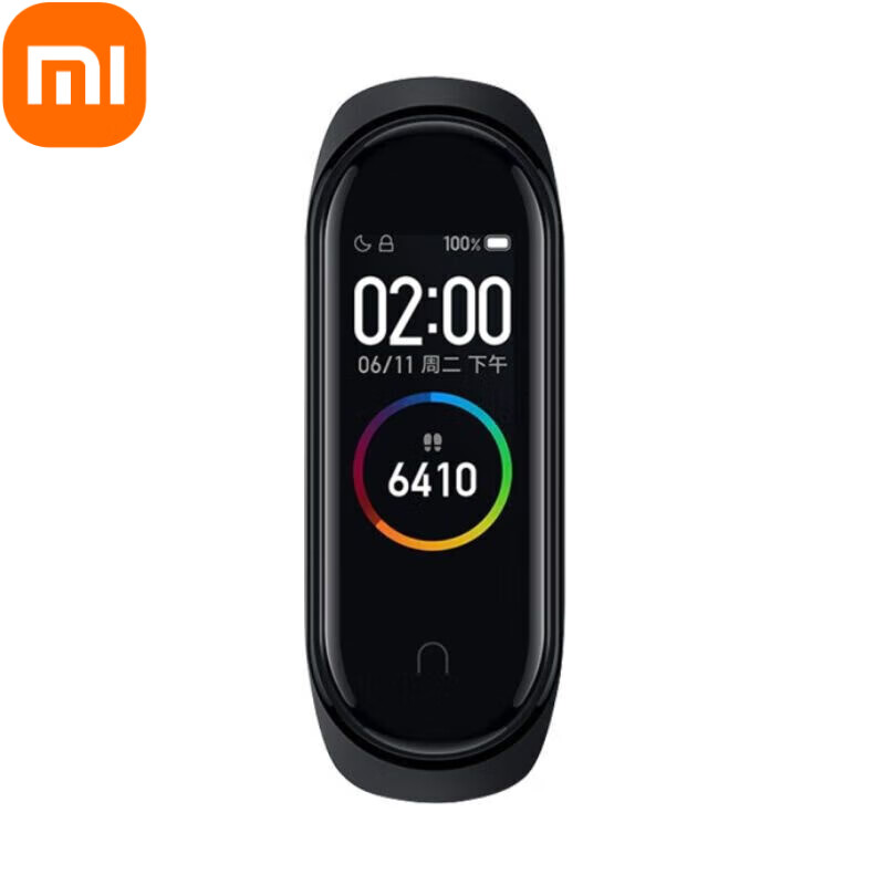 30种运动 24h心率检测防水 小米手环5nfc