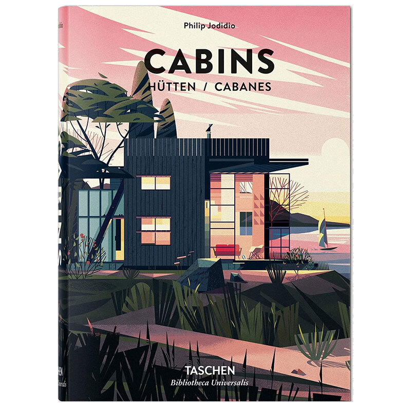 taschen出版社进口cabins创意小屋建筑艺术小屋小空间艺术画册塔森