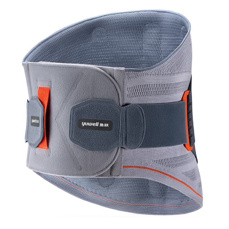 鱼跃(yuwell)腰椎固定牵引器护腰带腰椎间盘突出腰托腰肌劳损护腰支撑腰部固定 12704【高腰透气】强劲支撑 XL