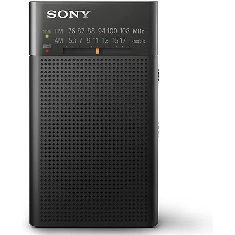 索尼（SONY） 【日本直邮】索尼ICF-P27便捷收音机 fm调频收音机 模拟调谐电池式小广播老年人随身听播放器 ICF-P27 BC 默认1