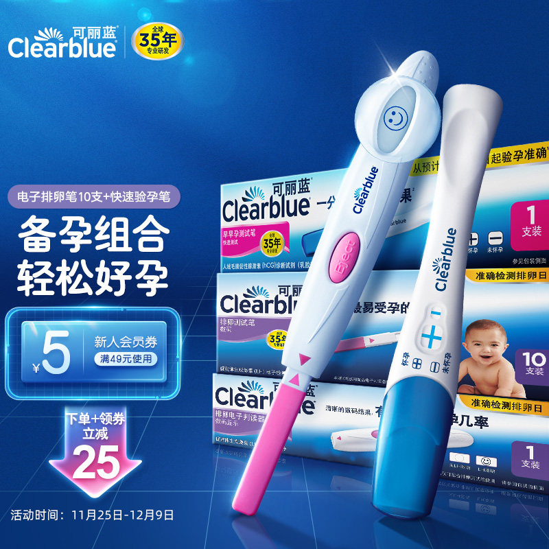 可丽蓝（Clearblue）产品价格历史走势与销量分析，是你生育计划的好帮手