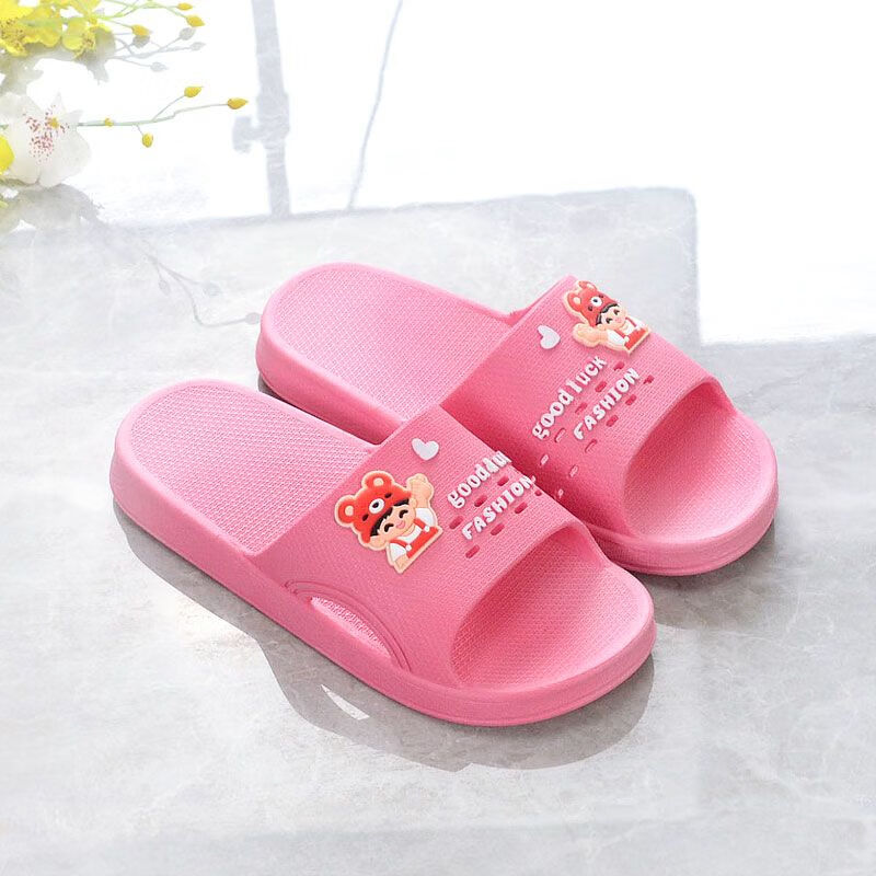 金盈姿喜步佳居家拖鞋男士女士情侣室内地板防滑软底防臭夏季一字拖 桔色 40 适合38码脚