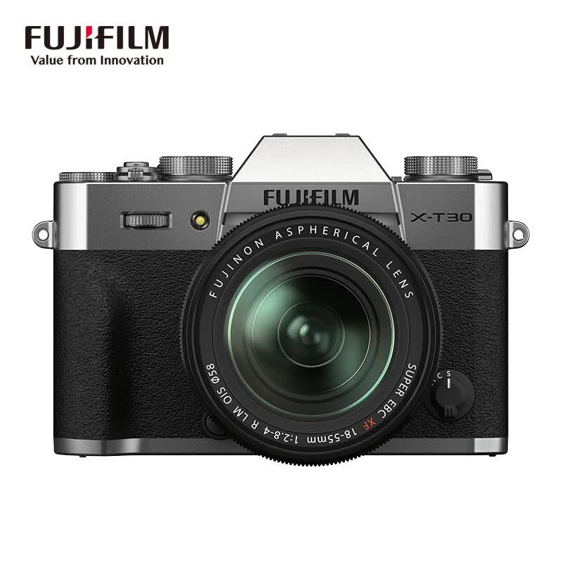富士（FUJIFILM）X-T30 II/XT30 II 微单相机 套机（18-55mm镜头 ) 银色 2610万像素 18种胶片模拟 视频提升高性价比高么？
