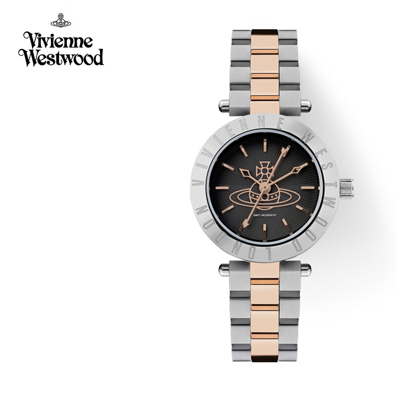 薇薇安·威斯特伍德（Vivienne Westwood）西太后女士手表石英表时尚女表女生日礼物送女生七夕情人节礼物 深邃