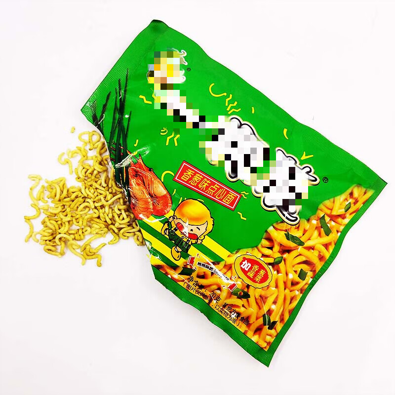 一棵葱     一棵葱方便面20g儿时零食碎碎面干吃面8090 30袋 香葱味