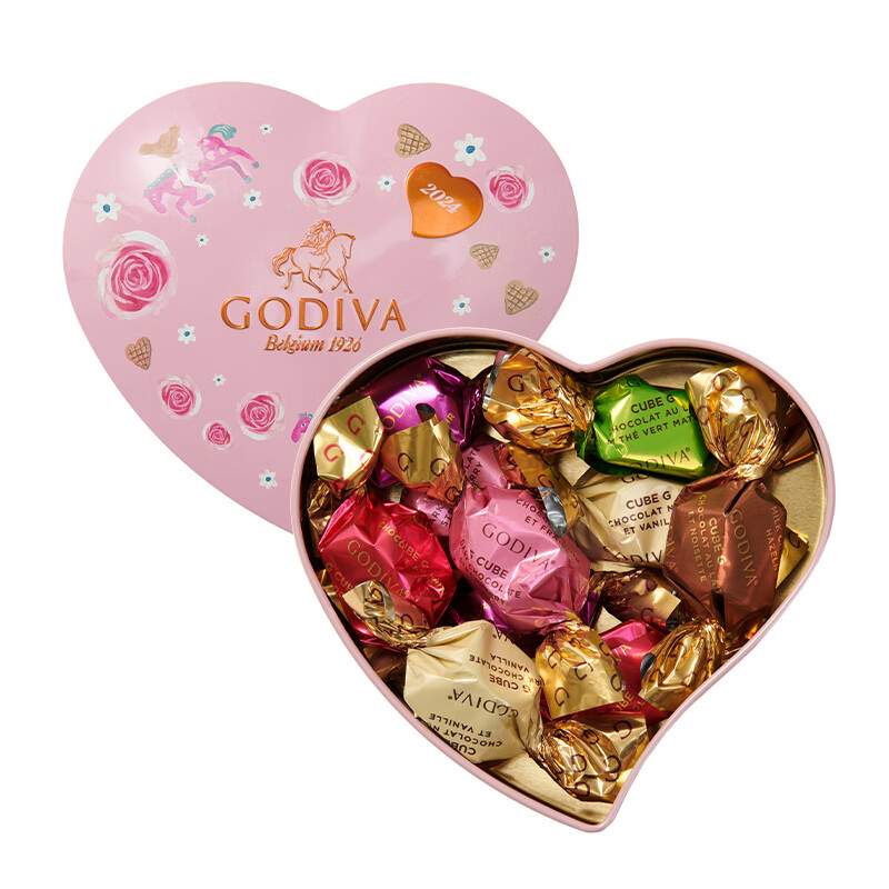 智宙恋爱蜜语巧克力礼盒装零食糖果节日女友礼物 【/盒】恋爱蜜语铁盒