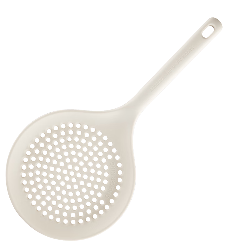 炊大皇 硅胶漏勺大号笊篱家用厨房捞饺子捞面耐高温沥水过滤网捞勺