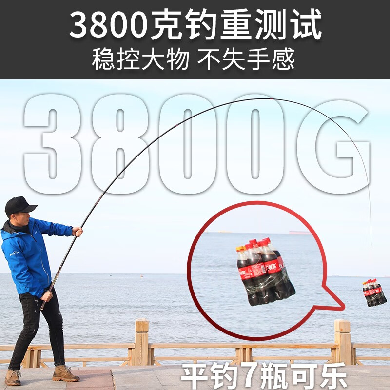 倒悬山高碳竿超轻超硬鱼竿十大台钓竿28调鲫鱼竿19调鲤鱼手杆钓鱼竿野钓 4.5m 4H 超轻28调 【剑来】