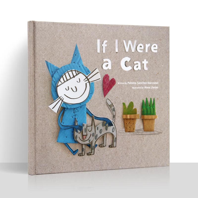 预订 如果我是一只猫 If I were a cat 儿童宝宝英文原版绘本亲子睡前阅读故事书