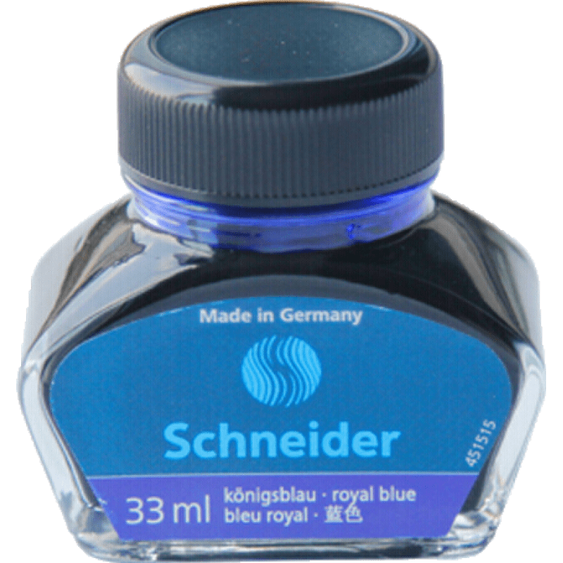 6mm口径的墨囊 小学生用钢笔通用墨囊 彩色墨囊选 33ml瓶装墨水蓝色1