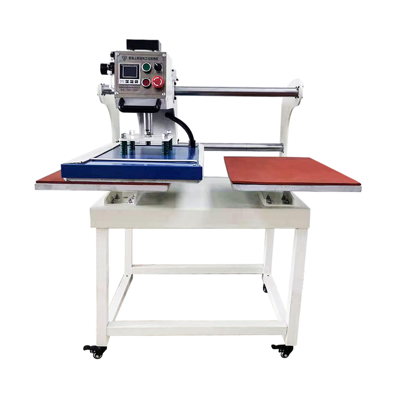 半自动上滑式气动双工位烫画机40*60热转印压烫烫钻 40*60烫画机