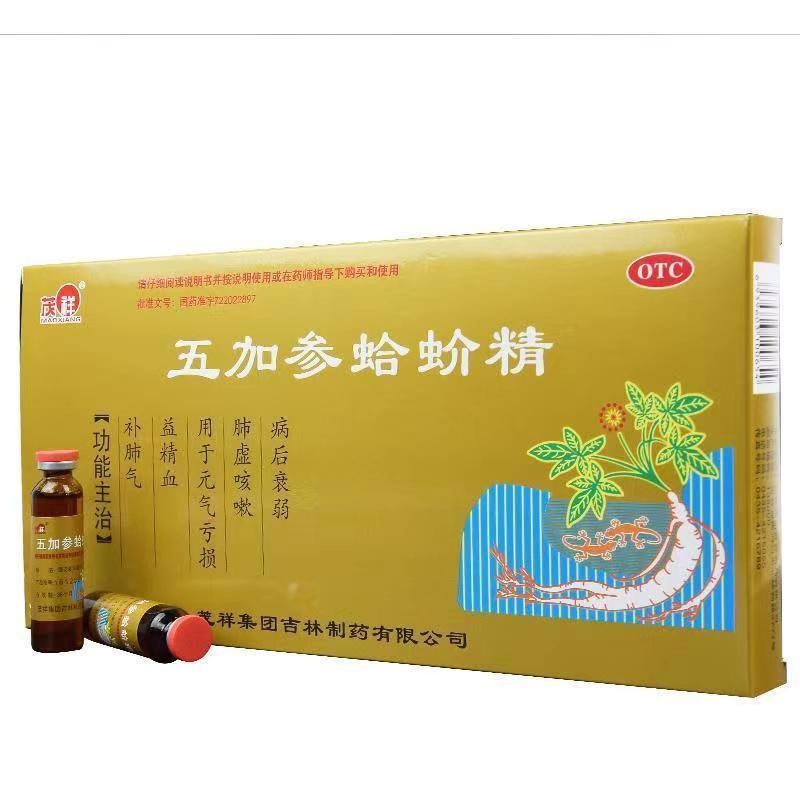 葵花 五加参蛤蚧精 10ml*10支 补肺气 益精血 用于元气亏损 肺虚咳嗽