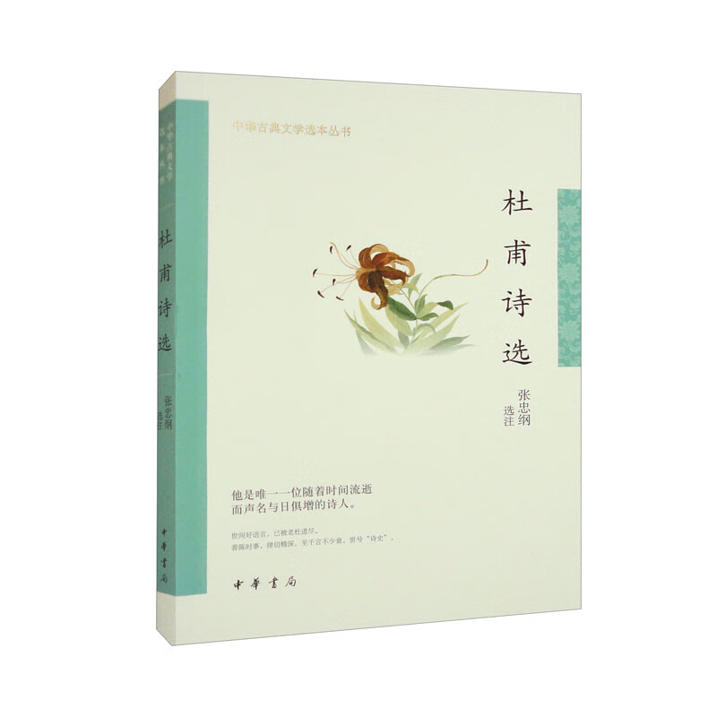 杜甫诗选/中华古典文学选本丛书