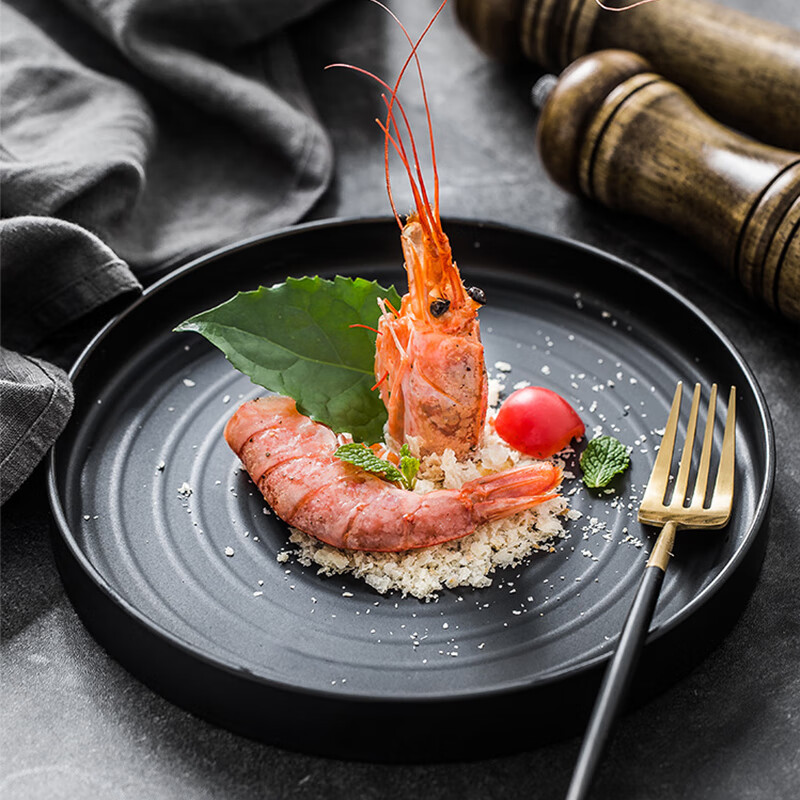 来木井(laimujing)西餐盘 减脂餐盘牛排盘摆盘家用餐具陶瓷盘子餐厅