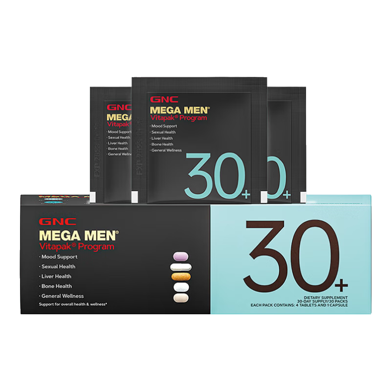 ���ڲ���������ϲ��GNC��ÿ��Ӫ����*30������Vitapakÿ��Ӫ������ʿר������ԭװ ������30+��ǿ������ 92.97Ԫ