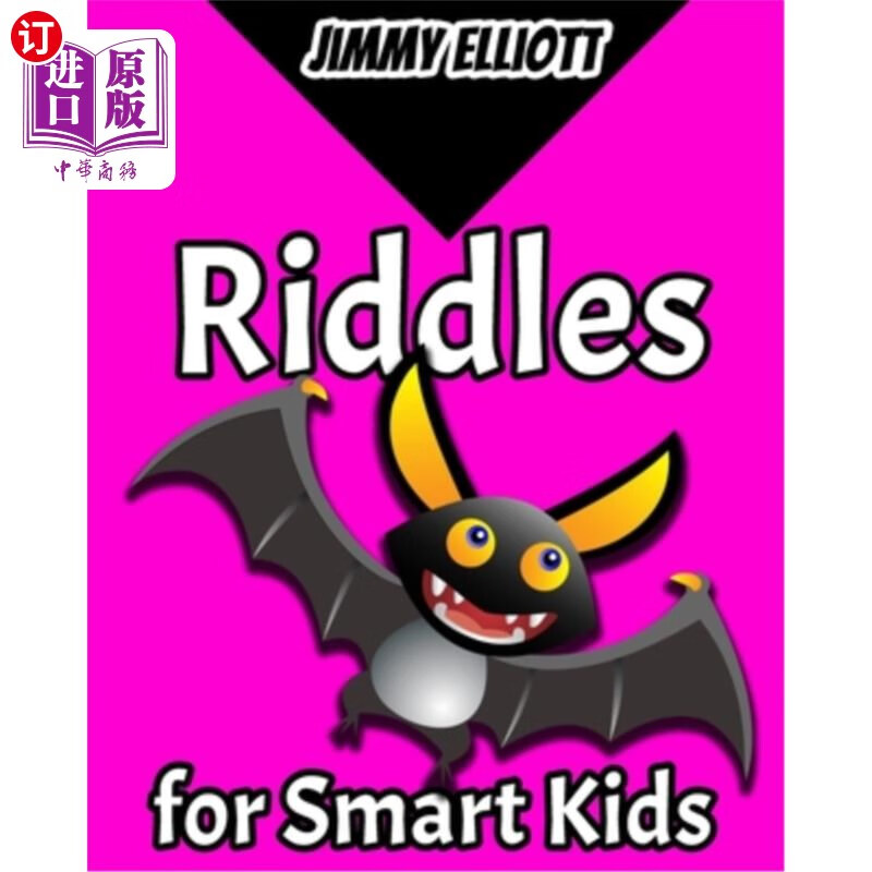 海外直订riddles for smart kids: funny jokes, brain teasers and