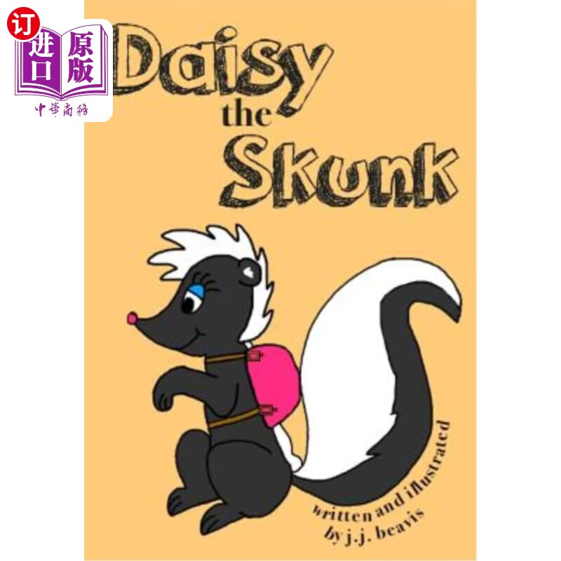 海外直订daisy the skunk 臭鼬黛西