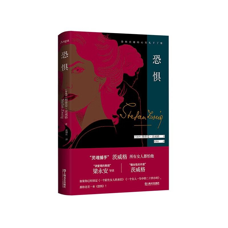 恐惧 斯蒂芬茨威格 心理文学名著导读本外国小说 德文原著全译本 上海文艺出版社 另著一个陌生女人的来信人类群星闪耀时/昨日的世界