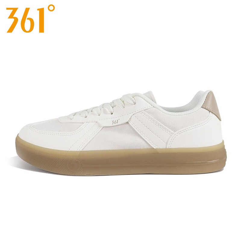 361°板鞋女运动鞋2024春秋新款鞋子百搭舒适轻便低帮休闲德讯鞋女