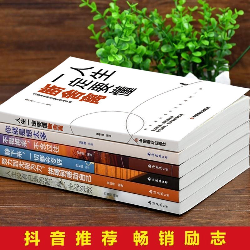 新版追求卓越（人生一定要懂得断舍离 不念过往 努力到无能为力 人生没有白走的路 静下来 一切会变好）详情图