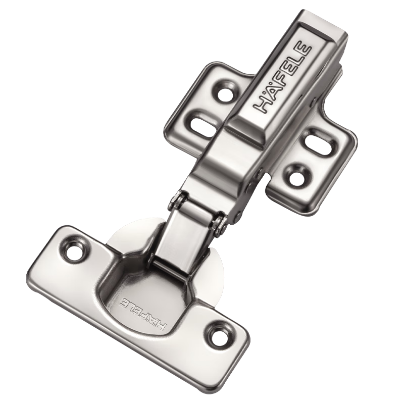 hafele德國(guó)海福樂(lè)35mm厚門(mén)合頁(yè)櫥柜門(mén)液壓阻尼鉸鏈緩沖彈簧荷葉衣柜門(mén) 35mm杯厚門(mén)鉸鏈 半蓋