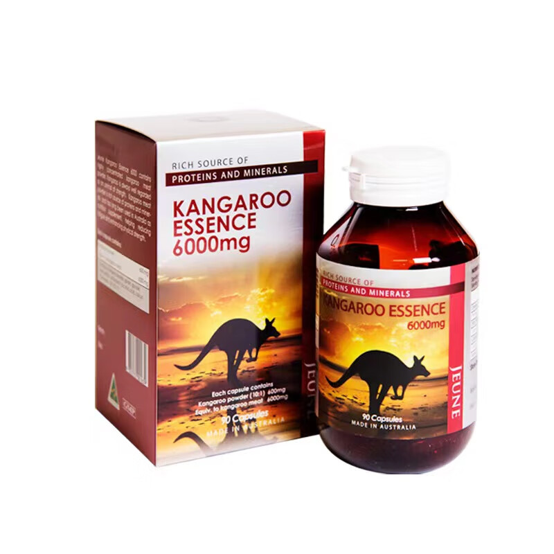 有货澳洲进口jeune袋鼠精胶囊男性用品口服滋补有活力精神状态90