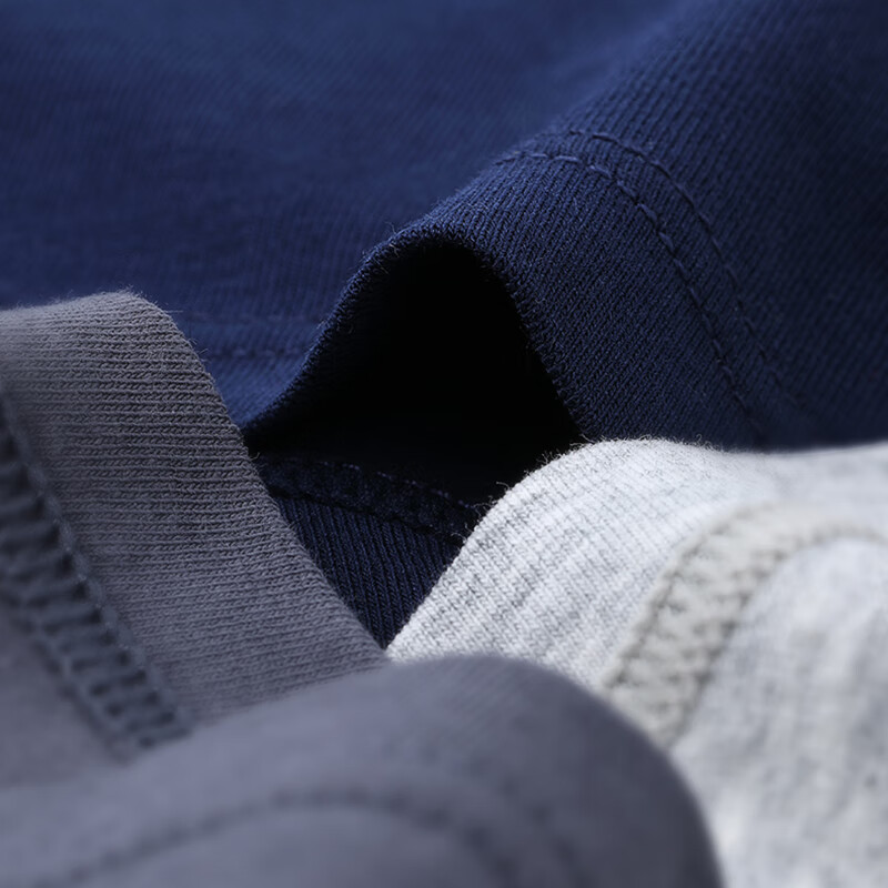 富贵鸟（FUGUINIAO）男士内裤纯棉透气吸汗平角短裤中腰运动舒适印花四角裤衩男4条装 小兔款F9490 L  (建议80-100斤)卡码拍大一码