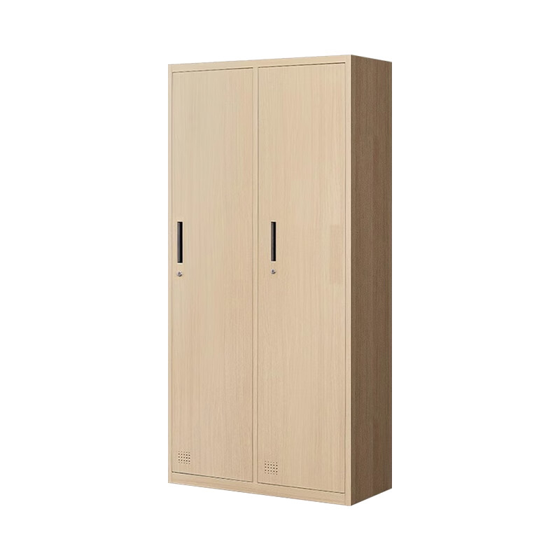 迪欧 仿木纹双门更衣柜 850*500*1850 (个) 品牌专享