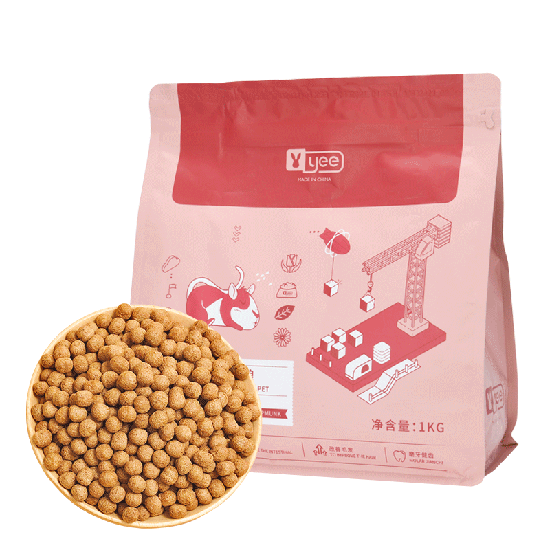 YEE意牌花枝鼠专用粮1kg，不容错过！|鼠类用品活动价格历史