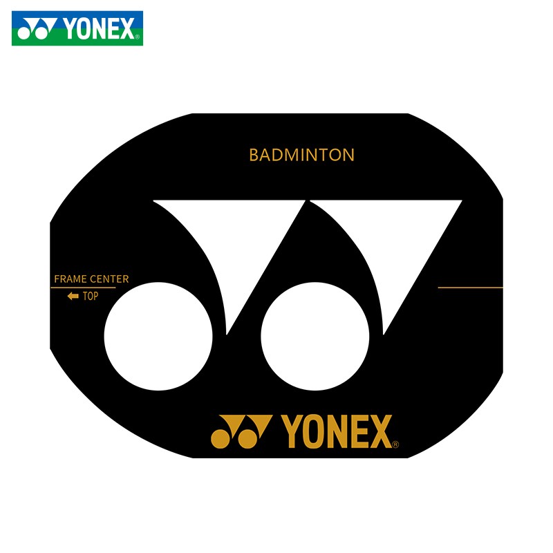 yonex尤尼克斯羽毛球拍logo笔记号油墨商标球线标记油漆 ac418 模板