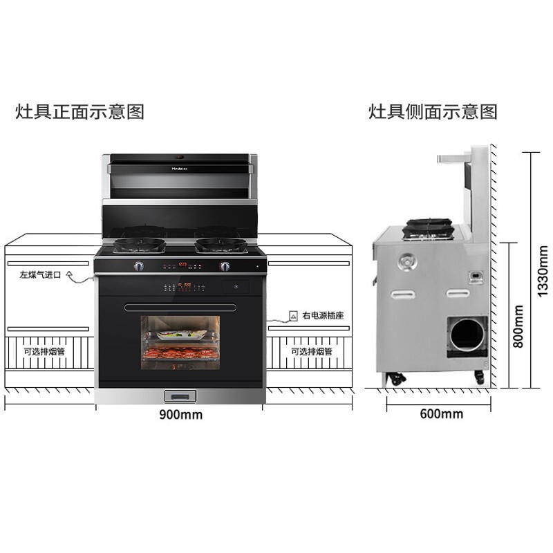 美多M3S语音款【智能蒸烤套装】集成灶用户好评如潮,真实评价在此!
