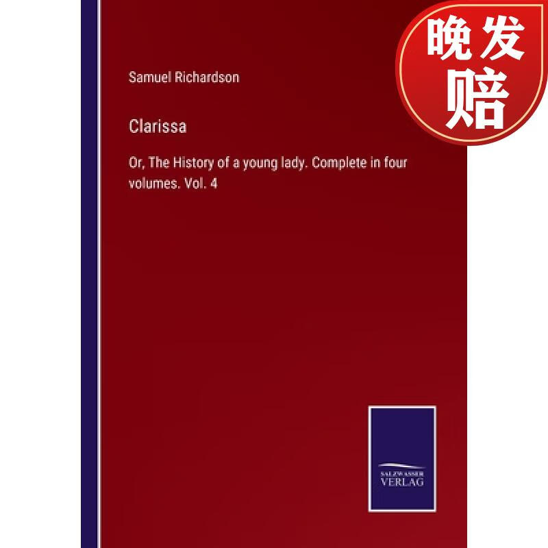 【4周达】clarissa: or, the history of a young lady.