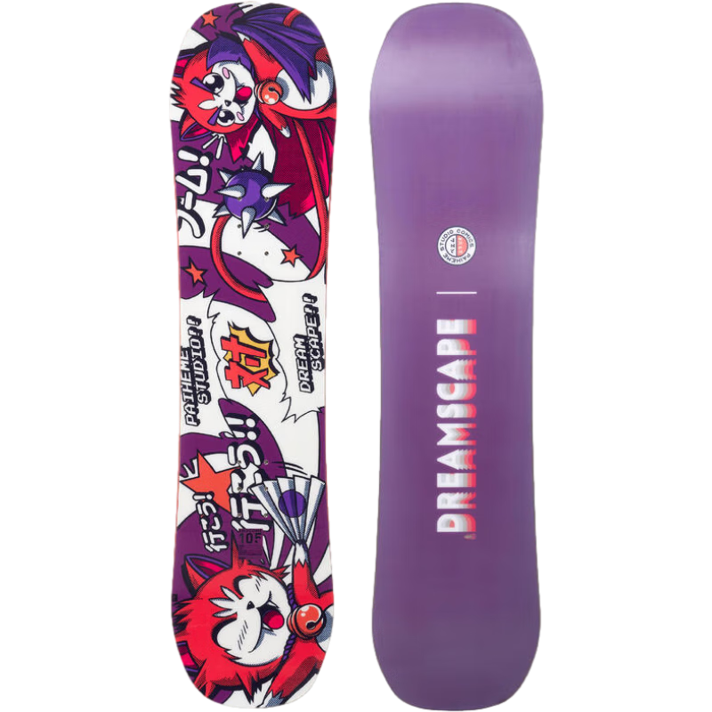迪卡侬儿童青少年滑雪板单板滑雪装备运动雪板105cm紫色105cm4119071